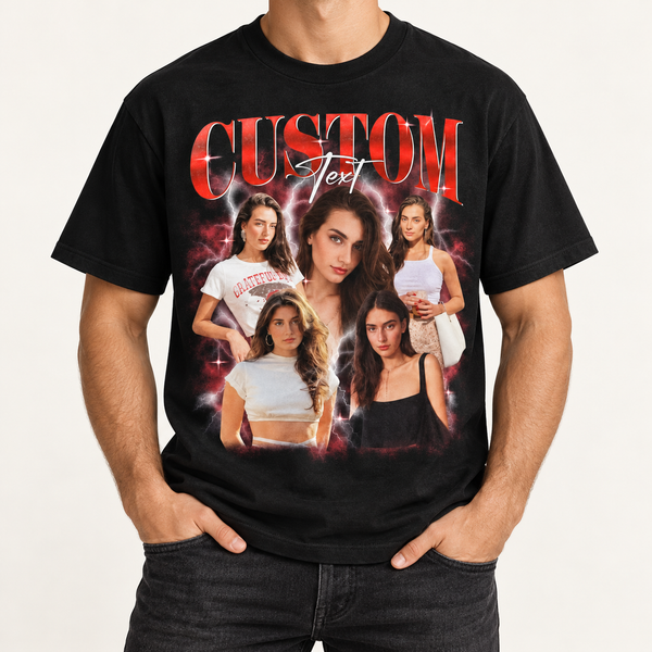 Custom Vintage Photo Tee