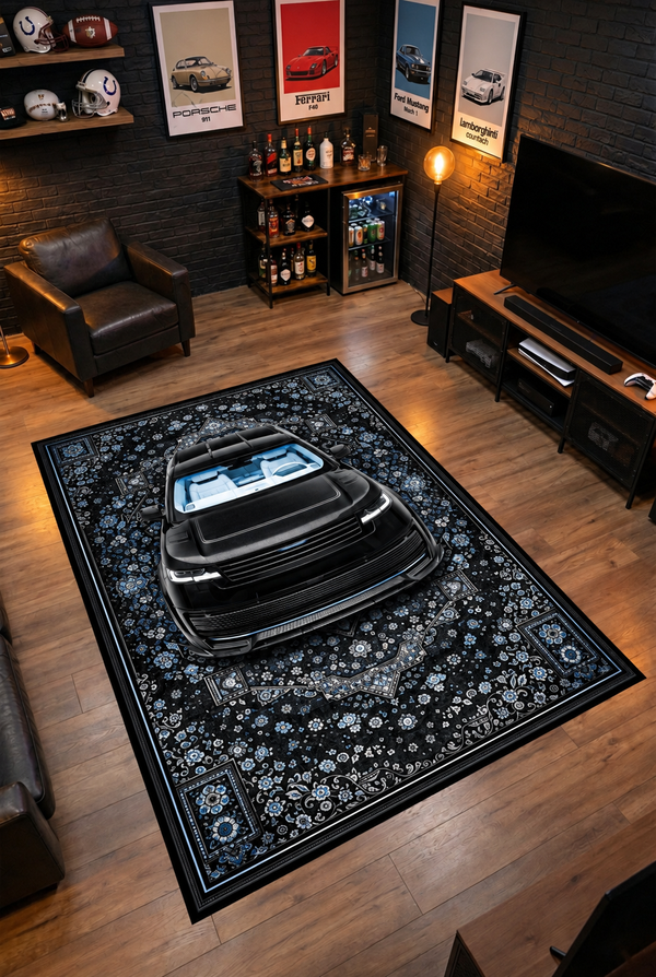 Range Rover SV Mansory – Persian Style Floor Rug | Exclusive Automotive Design