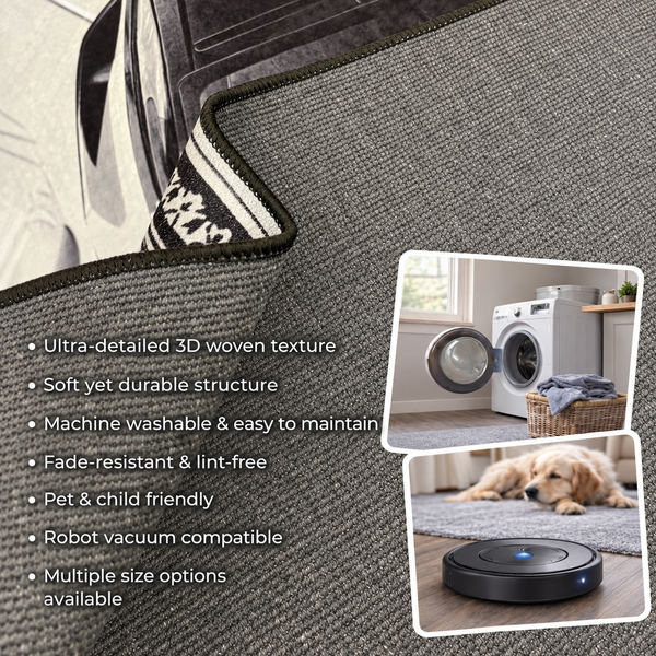 Ford Mustang GT500 Car Rug – Retro Scandinavian design Floor Rug | Exclusive Automotive Design