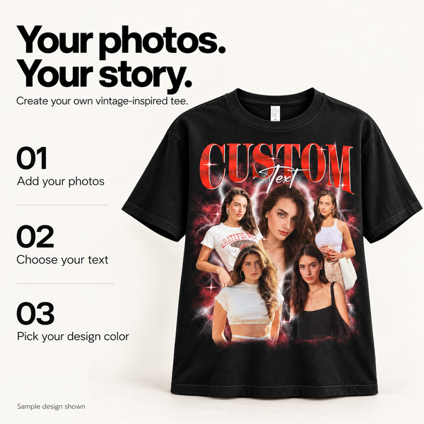 Custom Vintage Photo Tee
