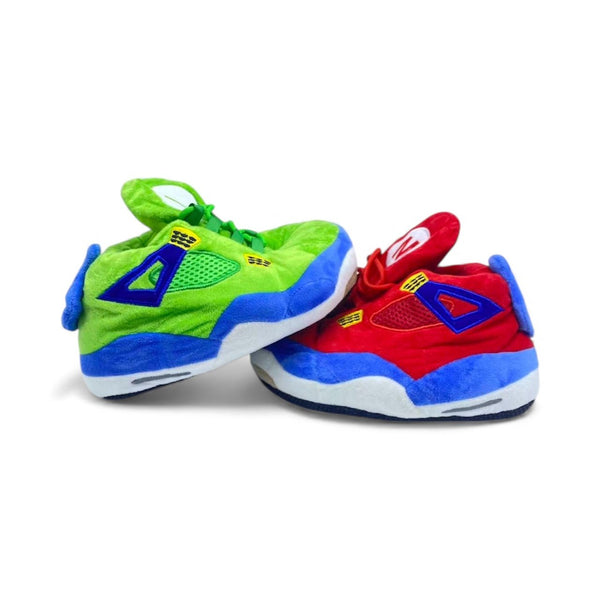 'Super Bros' Kids Sneaker Slippers