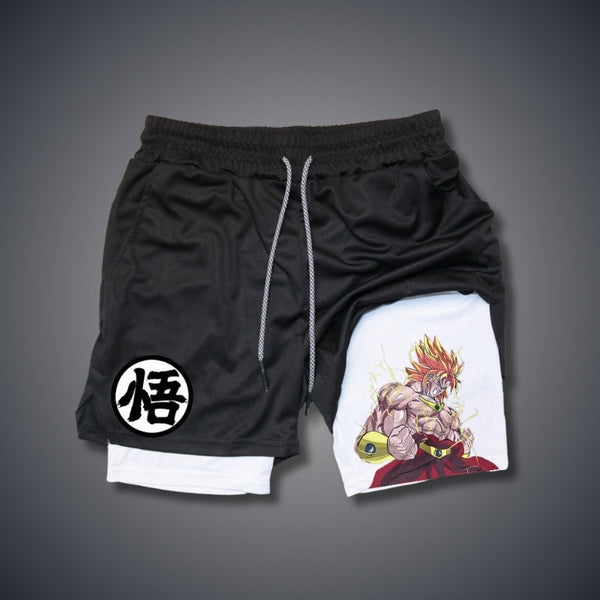 "BROLY" Performance Shorts