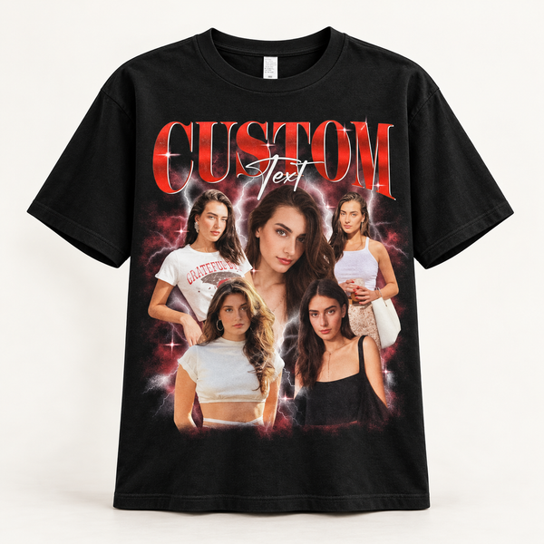 Custom Vintage Photo Tee