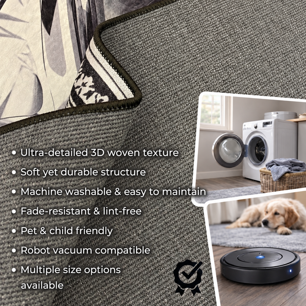 Koenigsegg Jesko Mansory – Modern Style Floor Rug | Exclusive Automotive Design