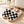 Checkerboard Plush Slippers