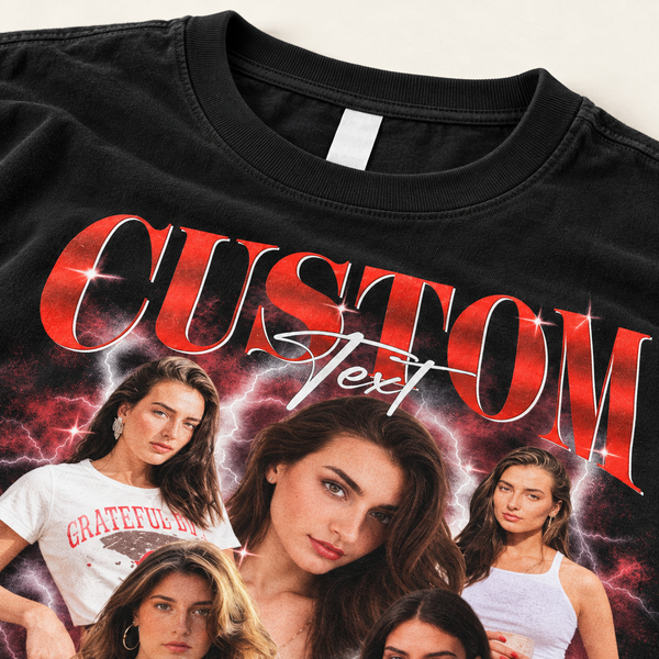 Custom Vintage Photo Tee