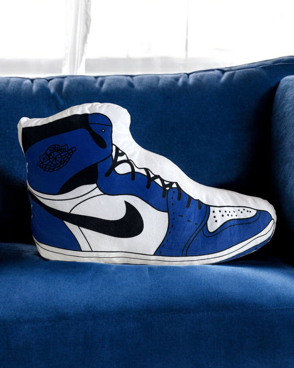 JORDAN 1 BLUE PILLOW