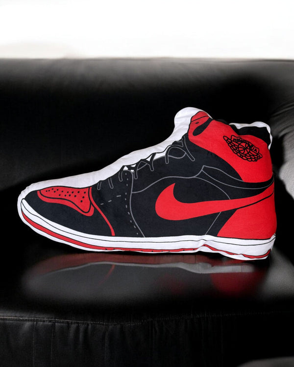 "RETRO 1" BRED / BANNED PILLOW