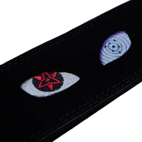 "SASUKE UCHIHA" Embroidered Lifting Belt