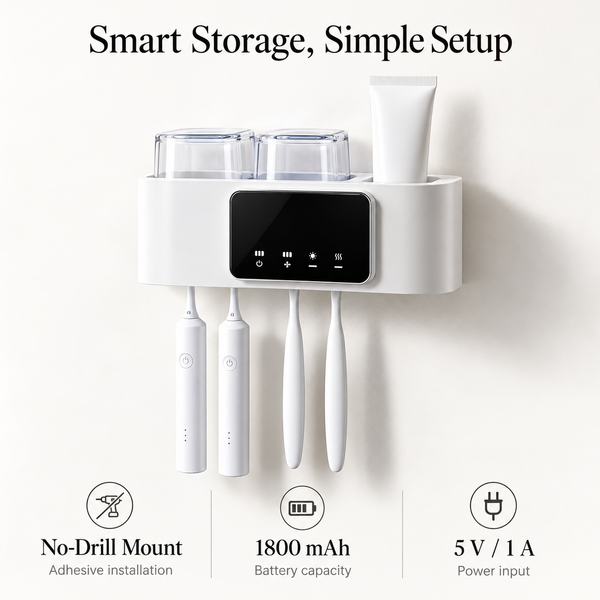 Smart Toothbrush Sterilizer & Holder