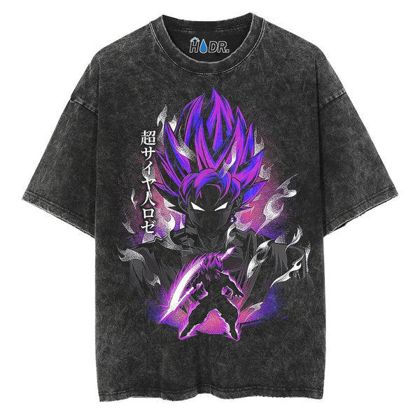 "GOKU BLACK" VINTAGE OVERSIZED TEE