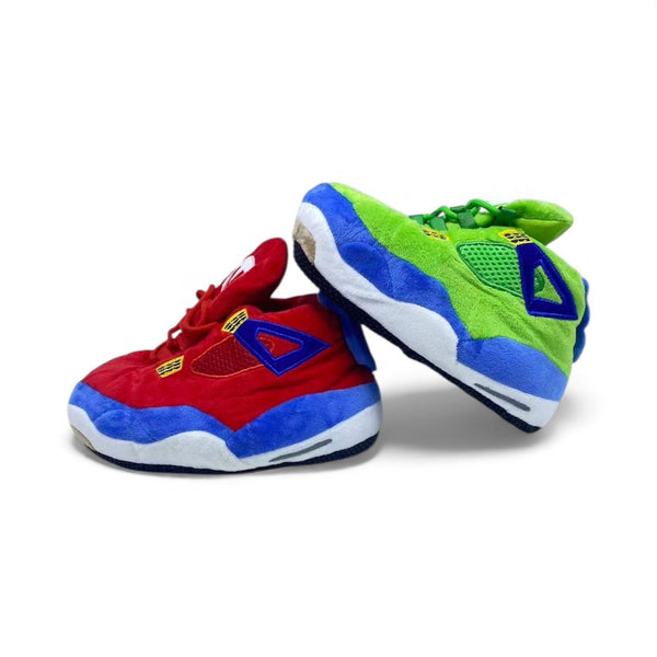 'Super Bros' Kids Sneaker Slippers
