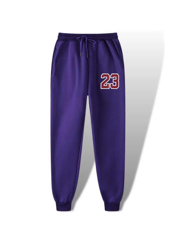 Essential "23" Joggers | Purple